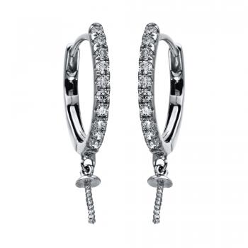 Diamant Ohrschmuck 750er Weißgold 2C976W8-5 