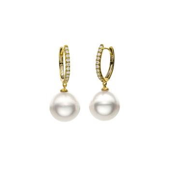 Diamant Creolen 750er Gelbgold 2D020G8-1 