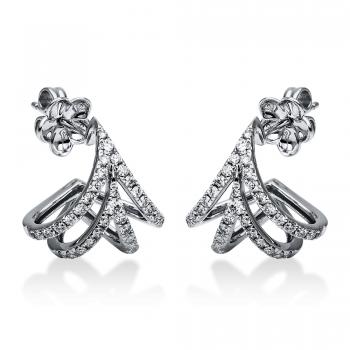 Diamant Ohrschmuck 750er Weißgold 2G047W8-3 