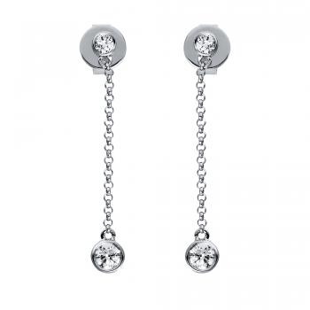 Diamant Ohrschmuck 585er Weißgold 2G810W4-1 
