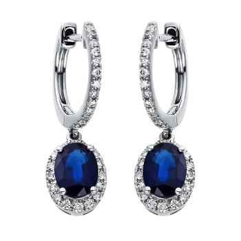 Diamant Ohrschmuck 750er Weißgold 2H078W8-1 