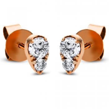 Diamant Ohrstecker 750er Rotgold 2H574R8-1 