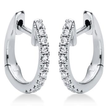 Diamant Creolen 750er Weißgold 2H893W8-1 