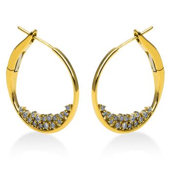 Diamant Creolen 750er Gelbgold 2I093G8-1 