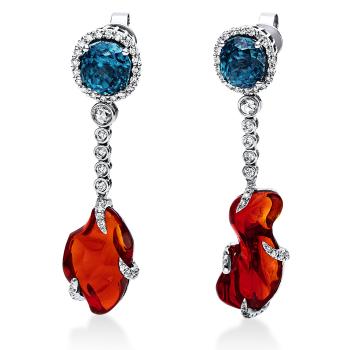 Diamant Ohrschmuck 750er Weißgold 2I556W8-1 