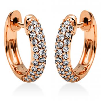 Diamant Creolen 750er Rotgold 2I824R8-1 