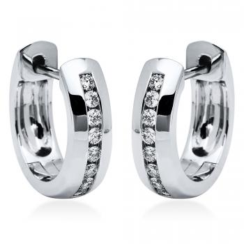 Diamant Creolen 750er Weißgold 2I825W8-1 