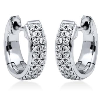 Diamant Creolen 750er Weißgold 2I830W8-1 