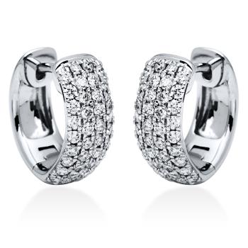 Diamant Creolen 750er Weißgold 2I831W8-1 