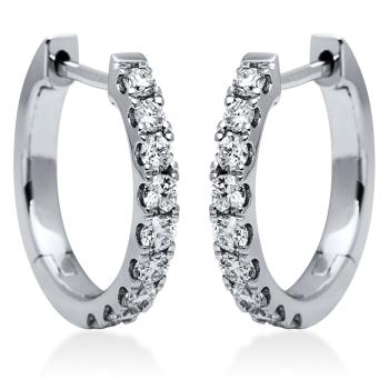 Diamant Creolen 750er Weißgold 2I832W8-2 