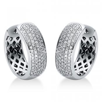 Diamant Creolen 750er Weißgold 2I879W8-1 