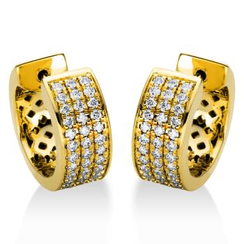 Diamant Creolen 750er Gelbgold 2I966G8-1 