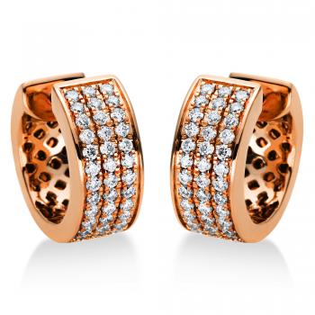 Diamant Creolen 750er Rotgold 2I966R8-1 