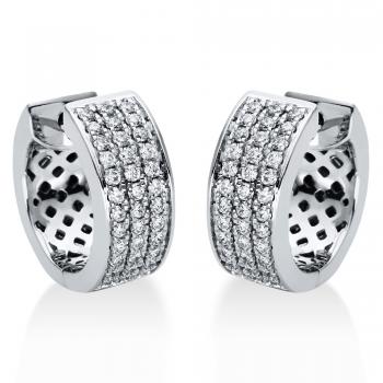 Diamant Creolen 750er Weißgold 2I966W8-1 