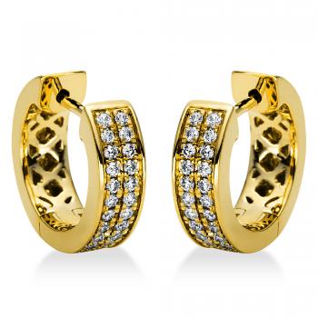 Diamant Creolen 750er Gelbgold 2I968G8-1 