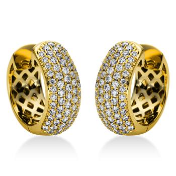 Diamant Creolen 750er Gelbgold 2I969G8-1 