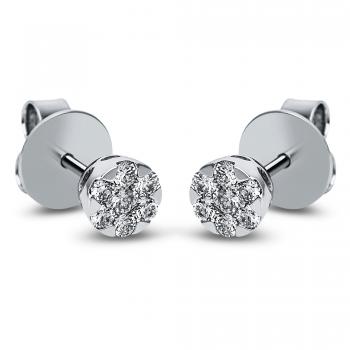 Diamant Ohrstecker 585er Weißgold 2J830W4-1 