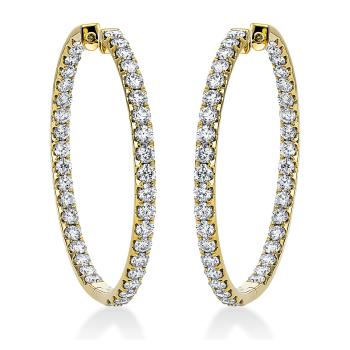 Diamant Creolen 750er Gelbgold 2J990G8-1 