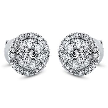 Diamant Ohrstecker 750er Weißgold 2K106W8-1 