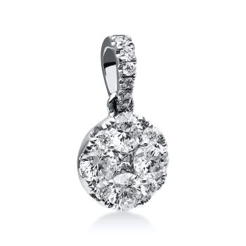 Diamant Anhänger 750er Weißgold 3B867W8-3 