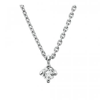 Diamant Collier 4er-Krappe 585er Weißgold 4A307W4-1 