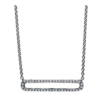 Diamant Collier 750er Weißgold 4B028W8-3 