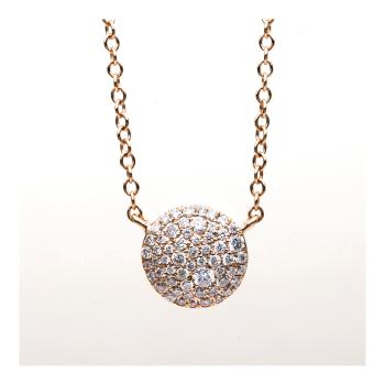 Diamant Collier 750er Rotgold 4B193R8-2 