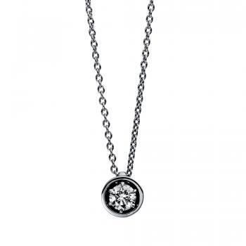 Diamant Collier 6er-Krappe 750er Weißgold 4E010W8-1 