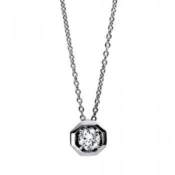 Diamant Collier 4er-Krappe 750er Weißgold 4E016W8-2 