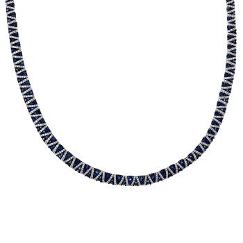 Diamant Collier 750er Weißgold 4E272W8-1 