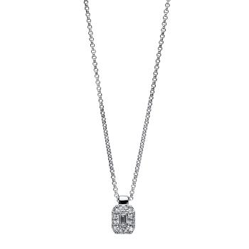Diamant Collier 750er Weißgold 4F139W8-1 