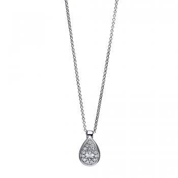 Diamant Collier 750er Weißgold 4F143W8-2 