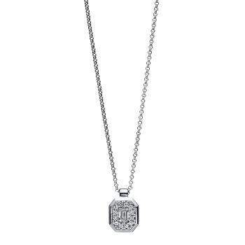 Diamant Collier 750er Weißgold 4F144W8-1 