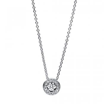 Diamant Collier 750er Weißgold 4F180W8-2 