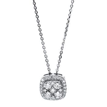 Diamant Collier 585er Weißgold 4F583W4-1 