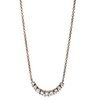 Diamant Collier 750er Rotgold 4F647R8-1 