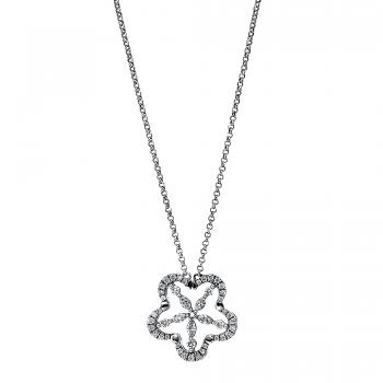 Diamant Collier 750er Weißgold 4G071W8-1 