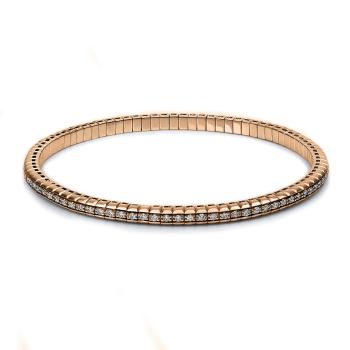 Diamant Armband 4er-Krappe 750er Rotgold 5B325R8-4 