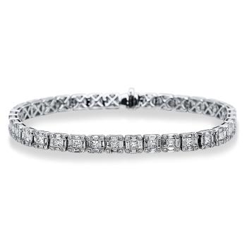 Diamant Armband 750er Weißgold 5B812W8-1 