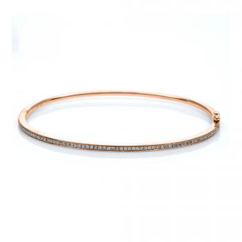 Diamant Armreif 585er Rotgold 6A019R4-1 