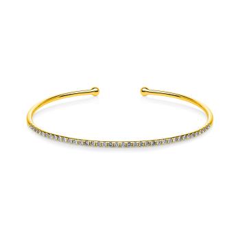 Diamant Armreif 750er Gelbgold 6A262G8-2 