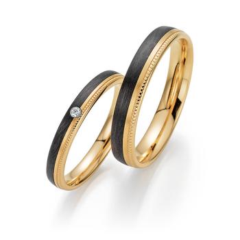 Fischer Trauringe Carbon 23 1600/030 +22 1600/040