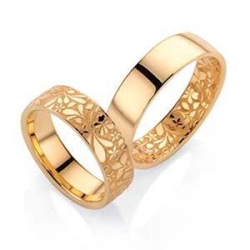 Fischer Trauringe Exclusive 38 07434-050 + 06 07434-050