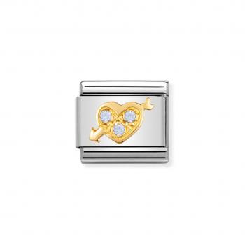 Nomination  Comp Classic   Getroffenes Herz HELLBLAU 030311/05