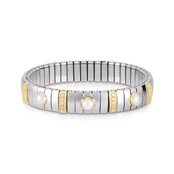 Nomination  Armbänder NY   Weisse Perle 042476/013