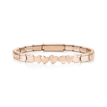 Nomination  TRENDSETTER Armband   Herzen ROSE GOLD 021111/002