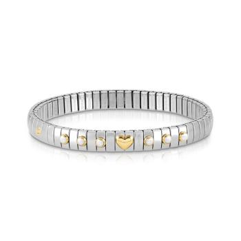 Nomination  Armband XTE   PERLE WEISS 044609/007