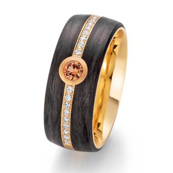 Fischer Trauringe Carbon 23-01570-080