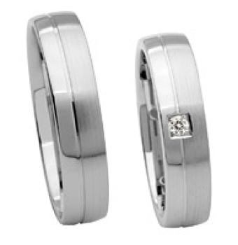 Kühnel Trauringe Weissgold 4220