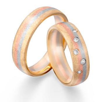 Kühnel Trauringe Tricolour 4733